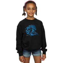 Disney - Sweat FROZEN - Fille (Noir)