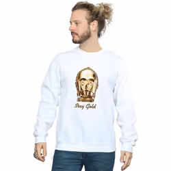 Star Wars - Sweat THE RISE OF SKYWALKER STAY - Homme (Blanc)
