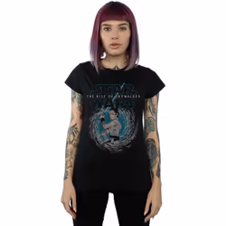 Star Wars - T-shirt THE RISE OF SKYWALKER - Femme (Noir)