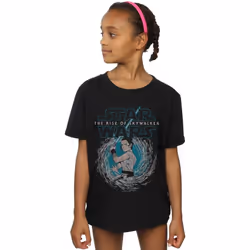Star Wars - T-shirt THE RISE OF SKYWALKER - Fille (Noir)