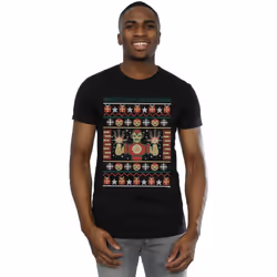 Marvel - T-shirt GET YOUR JINGLE ON - Homme (Noir)