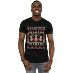 Marvel - T-shirt GET YOUR JINGLE ON - Homme (Noir)