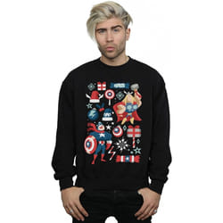 Marvel - Sweat CHRISTMAS DAY - Homme (Noir)