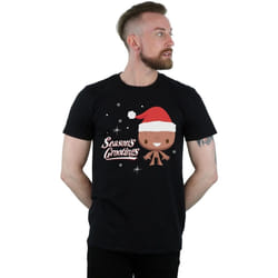 Marvel - T-shirt SEASON'S GROOTINGS - Homme (Noir)