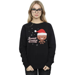 Marvel - Sweat SEASON'S GROOTINGS - Femme (Noir)
