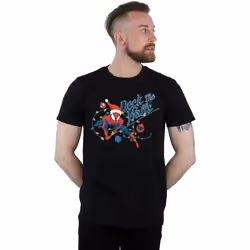 Marvel - T-shirt DECK THE WALLS - Homme (Noir)