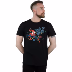 Marvel - T-shirt DECK THE WALLS - Homme (Noir)