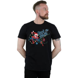 Marvel - T-shirt DECK THE WALLS - Homme (Noir)