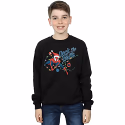 Marvel - Sweat DECK THE WALLS - Garçon (Noir)