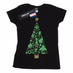 Marvel - T-shirt AVENGERS - Femme (Noir)
