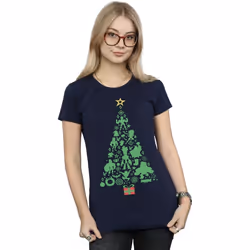 Marvel - T-shirt AVENGERS - Femme (Bleu marine)