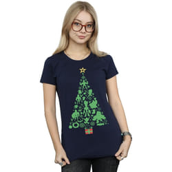 Marvel - T-shirt AVENGERS - Femme (Bleu marine)