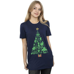 Marvel - T-shirt AVENGERS - Femme (Bleu marine)