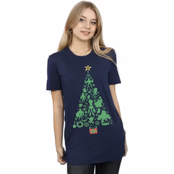 Marvel - T-shirt AVENGERS - Femme (Bleu marine)