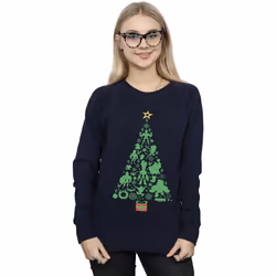 Marvel - Sweat AVENGERS - Femme (Bleu marine)