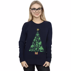 Marvel - Sweat AVENGERS - Femme (Bleu marine)