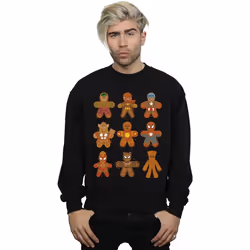 Marvel - Sweat AVENGERS - Homme (Noir)