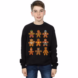 Marvel - Sweat AVENGERS - Garçon (Noir)