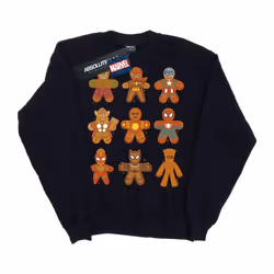 Marvel - Sweat AVENGERS - Fille (Bleu marine)