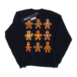 Marvel - Sweat AVENGERS - Fille (Bleu marine)