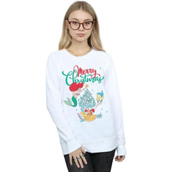 Disney - Sweat MERRY CHRISTMAS - Femme (Blanc)