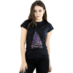 Disney - T-shirt PRINCESS - Femme (Noir)