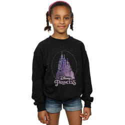 Disney - Sweat PRINCESS - Fille (Noir)