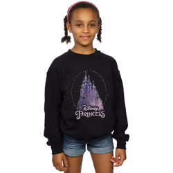 Disney - Sweat PRINCESS - Fille (Noir)