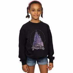 Disney - Sweat PRINCESS - Fille (Noir)