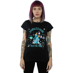 Disney - T-shirt SPARKLE AND SHINE - Femme (Noir)