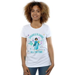 Disney - T-shirt SPARKLE AND SHINE - Femme (Blanc)