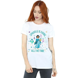 Disney - T-shirt SPARKLE AND SHINE - Femme (Blanc)