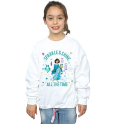 Disney - Sweat SPARKLE AND SHINE - Fille (Blanc)