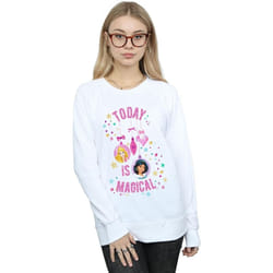 Disney - Sweat PRINCESS TODAY IS MAGICAL - Femme (Blanc)