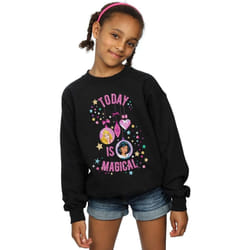 Disney - Sweat PRINCESS TODAY IS MAGICAL - Fille (Noir)