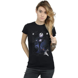 Disney - T-shirt NIGHTMARE BEFORE CHRISTMAS - Femme (Noir)
