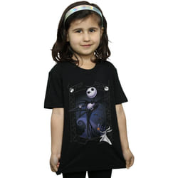 Disney - T-shirt NIGHTMARE BEFORE CHRISTMAS - Fille (Noir)
