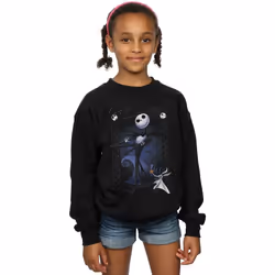 Disney - Sweat NIGHTMARE BEFORE CHRISTMAS - Fille (Noir)