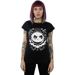 Disney - T-shirt NIGHTMARE BEFORE CHRISTMAS - Femme (Noir)
