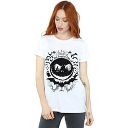 Disney - T-shirt NIGHTMARE BEFORE CHRISTMAS - Femme (Blanc)
