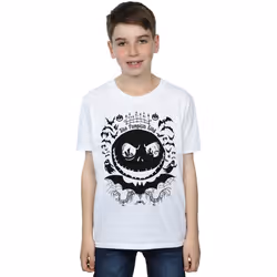 Disney - T-shirt NIGHTMARE BEFORE CHRISTMAS - Garçon (Blanc)