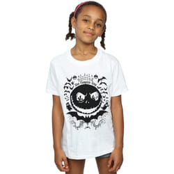Disney - T-shirt NIGHTMARE BEFORE CHRISTMAS - Fille (Blanc)