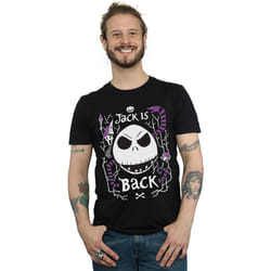 Disney - T-shirt NIGHTMARE BEFORE CHRISTMAS JACK IS BACK - Homme (Noir)