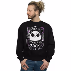 Disney - Sweat NIGHTMARE BEFORE CHRISTMAS JACK IS BACK - Homme (Noir)