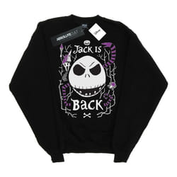 Disney - Sweat NIGHTMARE BEFORE CHRISTMAS JACK IS BACK - Femme (Noir)
