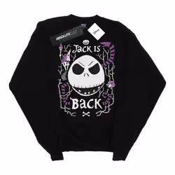 Disney - Sweat NIGHTMARE BEFORE CHRISTMAS JACK IS BACK - Garçon (Noir)