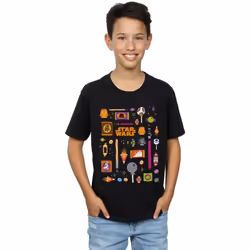 Star Wars - T-shirt - Garçon (Noir)