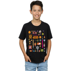 Star Wars - T-shirt - Garçon (Noir)