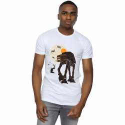 Star Wars - T-shirt AT-AT - Homme (Blanc)
