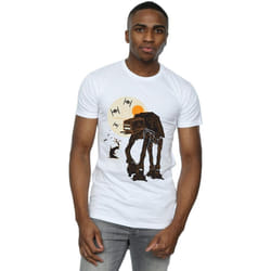 Star Wars - T-shirt AT-AT - Homme (Blanc)